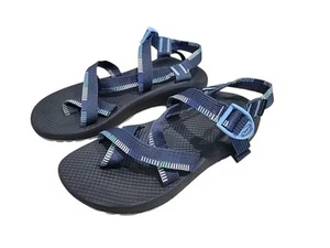 Chaco ZX2 Damengröße 10M klassische Riemchen-Wandersandalen blau Zehenschlaufe Outdoor - Bild 1 von 7