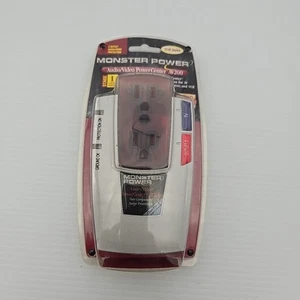 New Monster Power Audio/Video Power Center AV200 Stg 1 Surge Protector 2 Outlet - Picture 1 of 2