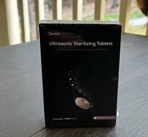 ZimaDental Ultrasonic Sterilizing Tablets (30) Dental Pod Peppermint New Sealed - Picture 1 of 5