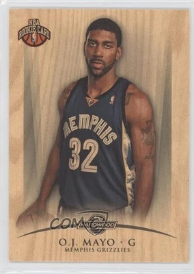 2008-09 Topps Hardwood Wood /299 OJ Mayo (Posing) #103 Rookie RC - Image 1 of 2