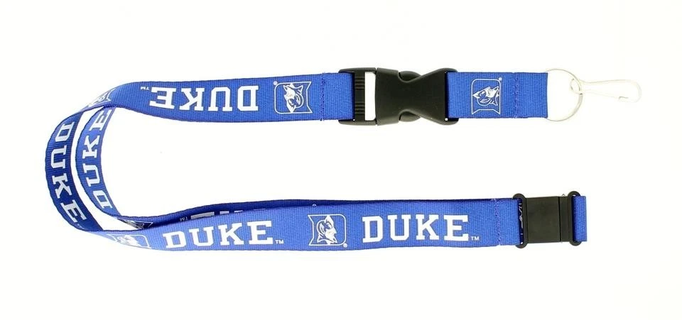 Duke Blue Devils Premium Lanyard [NEW] Key Chain Ring ID Holder Badge Aminco - Image 1 of 1