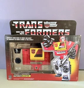 Transformers G1 Autobot Blaster 2020 Walmart Exclusive Reissue MISB - Bild 1 von 5