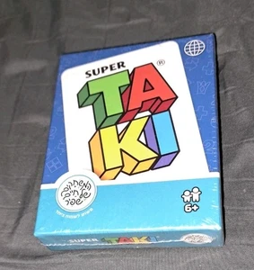 Juego de Cartas Taki Super Taki Icónico Juego Israelí Edades 6-120 Nuevo Shafir SELLADO - Imagen 1 de 2