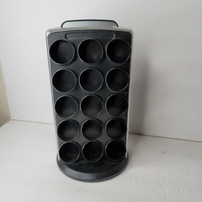 Вращающийся подстаканник Keurig KCC-30 Carousel Lazy Susan вмещает 30 K чашек капсулы черный - Изображение 1 из 4