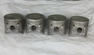 GENUINE ORIGINAL LADA VAZ ENGINE PISTON 76,2 SET 4PCS USSR NOS 2101 1004015 NEW  - Picture 1 of 12