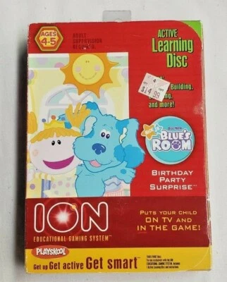 Disco de aprendizaje del sistema educativo de juegos ION: sorpresa de fiesta de cumpleaños Blue's Room Foto 1 de 4