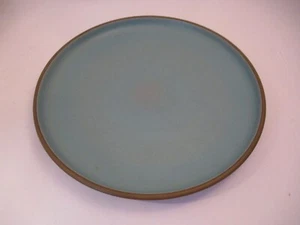 Vintage Heath Ceramics Pottery 13" Serving Plate Dish Turquoise Blue Brown - Picture 1 of 7