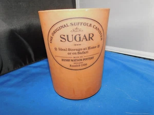 Der Original Suffolk Zuckerkanister von Henry Watson Pottery - Bild 1 von 4