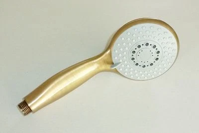 Moderne Handbrause Duschkopf Brausekopf verstellbar 3 Funktionen 1/2" BRONZE - Bild 1 von 2
