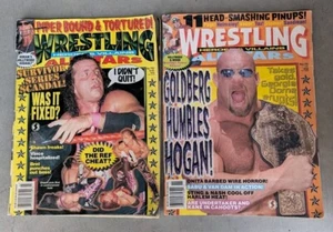 Vtg 90s Wrestling All Stars Heroes & Villains Magazines #102 & 110 Set Of 2 - Picture 1 of 14
