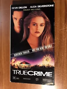 True Crime (VHS, 1997) Screener - Picture 1 of 3