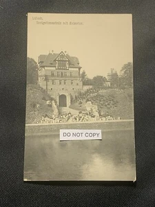 Lübeck - Escuela de navegación con Kaiserthor Kaisertor - Postal Collotype Photo - Imagen 1 de 2