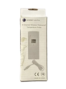 Ambient Weather F007TP 8-Channel wireless Thermometer Temperature Probe Open Box - Picture 1 of 1
