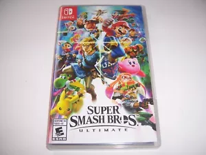 Estuche ORIGINAL Caja Inserto de Obras de Arte Nintendo Switch Super Smash Bros Ultimate - Imagen 1 de 5