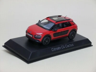 CiTROEN C4 CACTUS 2016 SUV ROSSA RED NOREV 1/43 (NO RALLY EDiCOLA IXO MiNiCHAMPS - Immagine 1 di 3
