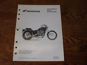 INSTRUCCIONES DE MONTAJE Y CONFIGURACIÓN MOTO HONDA VT 600 C 2003 MPD 9688 (0205) - Imagen 1 de 5