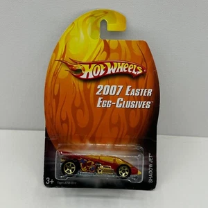 Hot Wheels 2007 Easter Egg-esclusive SHADOW JET L4708-0919 PRONTO PER LA SPEDIZIONE - Foto 1 di 3