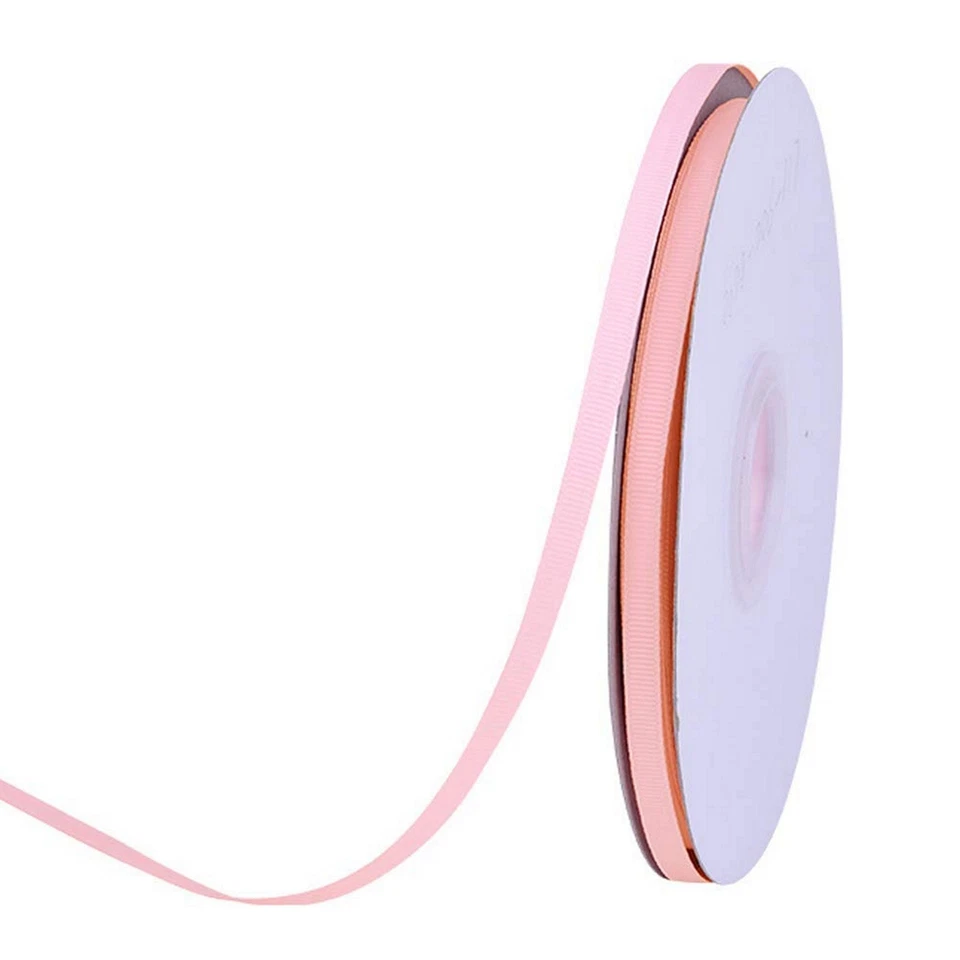 1/4" Wide Pink Grosgrain Ribbon - 50 Yard Spool (00822) - Image 1 of 1