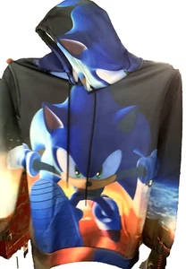 Sonic the Hedgehog Hoodie Jacket Boys Girl Kid Gotta Go Fast - Picture 1 of 9