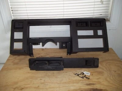 Dodge Dakota 1987-1996 Juego de molduras de velocímetro de tablero NEGRO portavasos OEM Foto 1 de 4