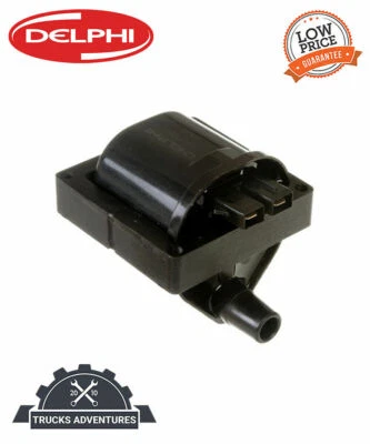 Bobina de encendido Delphi GN10281 | Pieza automática de alta calidad, ajuste universal para Multipl Foto 1 de 4