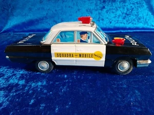 *M2 Chevrolet Impala tin toy Yonezawa Japan squadra mobile Polizia battery op.  - Picture 1 of 12