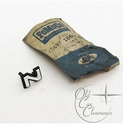 1966-1967, 1969 Lincoln Continental Front Header Letter "N" (C6VY16606C) NOS - Image 1 of 4