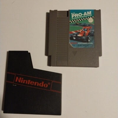 R.C. Pro-Am Nintendo Entertainment System NES Video Game Cartridge Tested. - Image 1 of 4