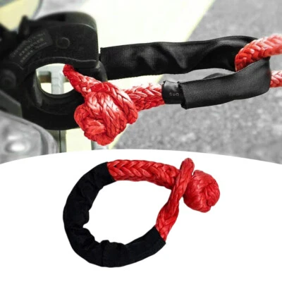 38000Lbs Car Trailer Pull Rope Shackle for auto Recovery Off Road Towing Rope - Image 1 of 4