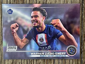 2022 Topps Chrome Warren Zaire-Emery #33 (ROOKIE) & Xavi Simons #16 (ERROR CARD) - Picture 1 of 2