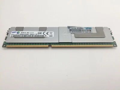 MEMORIA RAM ORIGINALE HP PN 712384-081 708643-B21 32GB 4Rx4 DDR3-14900L  - Immagine 1 di 4