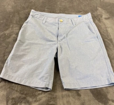 Southern Tide Shorts Mens 33 Blue Chino Performance Wicking Golf Beach Fishing - Image 1 of 4