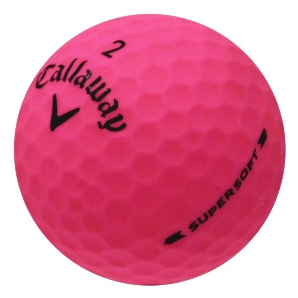 48 pelotas de golf Callaway Supersoft rosa como nuevas usadas AAAAA *ENVÍO GRATUITO* Foto 1 de 4