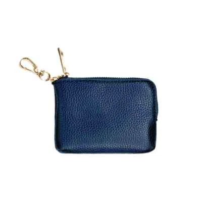 BOLSA RFID SAVE THE GIRLS CLIP & GO AZUL MARINO CON RIBETE DORADO PULSERA Foto 1 de 4
