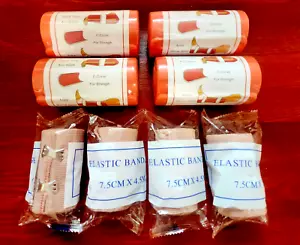 Confezione Ricarica Pronto Soccorso - Stecca Laminata Alluminio - Rotoli Benda Elastica - IFAK - Foto 1 di 3