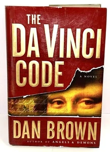 The Da Vinci Code Dan Brown Hardcover Book True 1st Edition 1st Print VG 2003 - Picture 1 of 6
