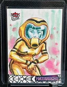 2024 Fleer Ultra Matriarchs of Marvel Hazmat Sketch By Faustino 1/1 - Picture 1 of 2