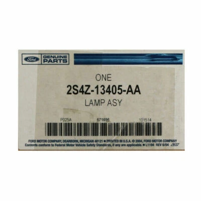 Lâmpada traseira genuína Ford Focus 2000-2003 LH parada e flash 2S4Z-13405-AA - Imagem 1 de 4