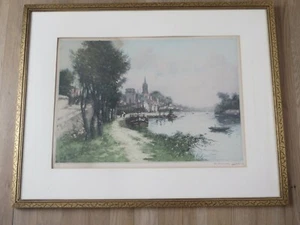 Original Engraving, Signed & Numbered, Framed & Matted - Picture 1 of 12