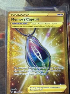 Pokemon Vivid Voltage Memory Capsule 202/185 Secret Rare  - Picture 1 of 2