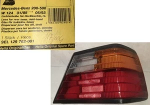 HELLA TRASPARENTE FANALE POST/DX ROSSO PER MERCEDES W124 1985 1993 NUOVO - Imagen 1 de 4