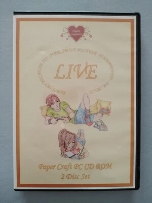 LIVE, Papercraft CD Rom 2-disc set - ELEGANT INSPIRATION - Image 1 of 3