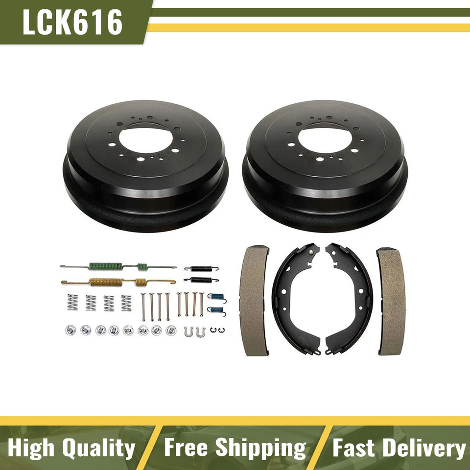 Tambores de freno traseros y zapatas de freno kit de resorte de hardware para Toyota Tacoma 2001 Foto 1 de 4