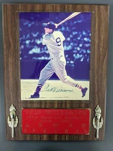 Signiertes handsigniertes Auto Ted Williams 8 x 10 Foto mit COA Gallen Sports Plakette - Bild 1 von 5