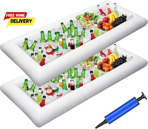 Inflatable Serving Bars Ice Buffet Salad Serving Trays Food Drink Holder Cooler - Picture 1 of 12