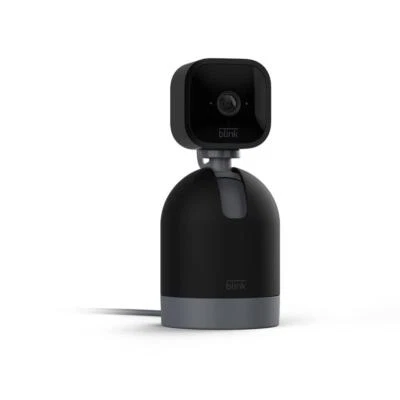 Blink Mini Pan-Tilt Camera - Rotating Indoor Security Camera - Black - Image 1 of 4