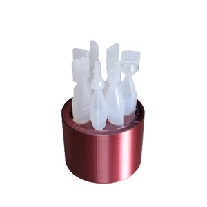 Znet3D Eye Drop Vial Holder – Compact & Upright Storage for Seven Vials – Keep Y - Picture 1 of 34