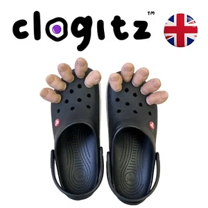 Big Toe π£π¦Άπ£ Shoe Charms for Crocs Gross Funny Hilarious 3D CLOGITZ UK π¬π§ - Picture 1 of 5