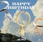 JENO NCT SMTOWN OFFICIAL MD GOODS 2022 ARTIST BIRTHDAY INITIAL RING SEALED