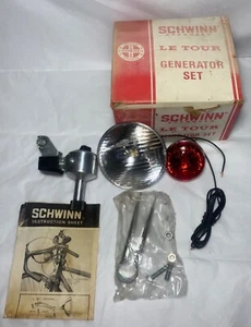 Vintage Schwinn Le Tour Generator Bicycle Light - Picture 1 of 11